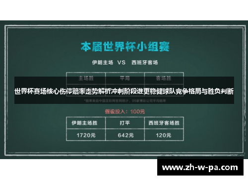 世界杯赛场核心伤停赔率走势解析冲刺阶段谁更稳健球队竞争格局与胜负判断